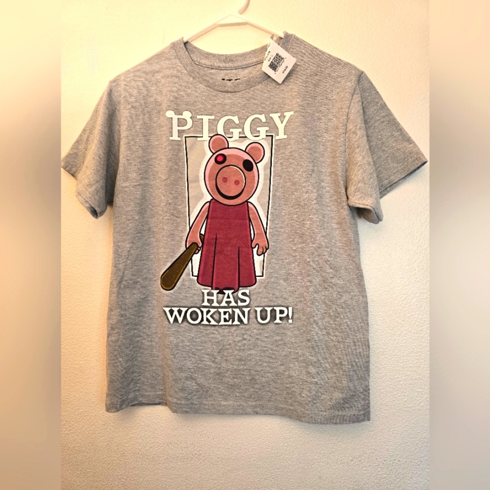 ROBLOX Piggy Has Woken Up T-Shirt Mad Engine Youth Size L